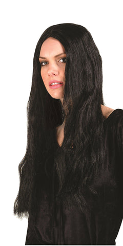 24" Witch Wig-black