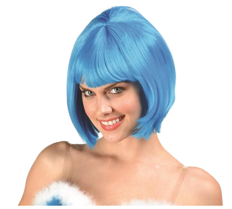 Barbara Ann Bob Wig- Blue