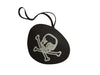 Satin Eyepatch with Skull print