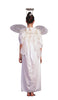 34" White Angel Wings