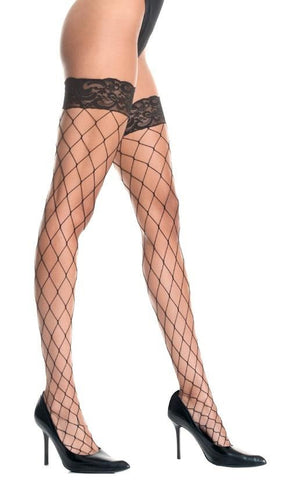 Lace Knee Hi Stocking