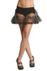 Sexy Petticoat Black-laced 15"