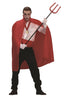 45" Cape- Red Nylon Taffeta