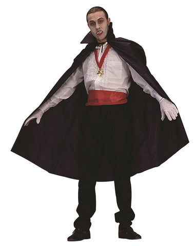 45" Cape- black polyester