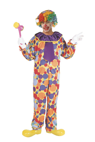 Multi color dots Clown