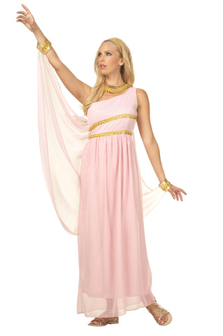 Roman Toga -Pink 2 layers