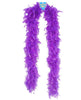 Feather boa 72in - purple