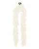 Medium weight feather boa - white