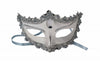 Mask with Ties Silver O/S